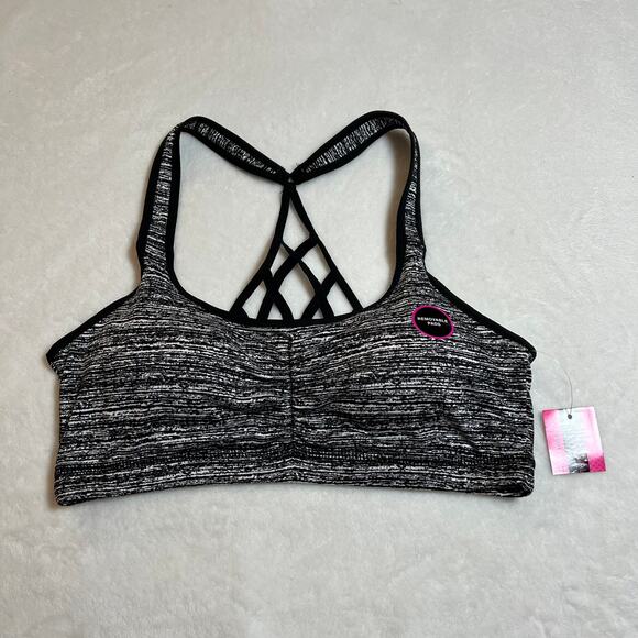 BUNDLE (4) Material Girl Active Sports Bra Size X-Large NEW Workout Gym Active - Picture 3 of 11